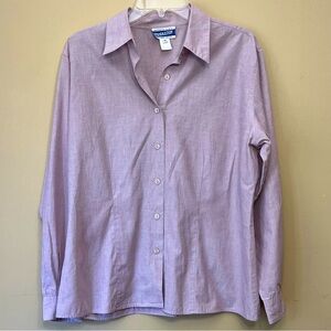 Vintage Pendleton Women’s Mauve Shirt Size 14